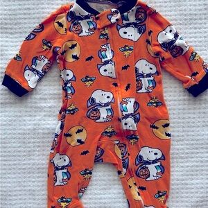 Peanuts Halloween Kids One Piece 3 Months